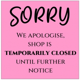 Temporarily closed until further notice